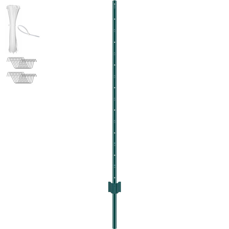 VEVOR Green Metal Line Post