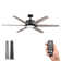 62'' Talbert 6 - Blade Standard Ceiling Fan with Remote and Light Kit Included