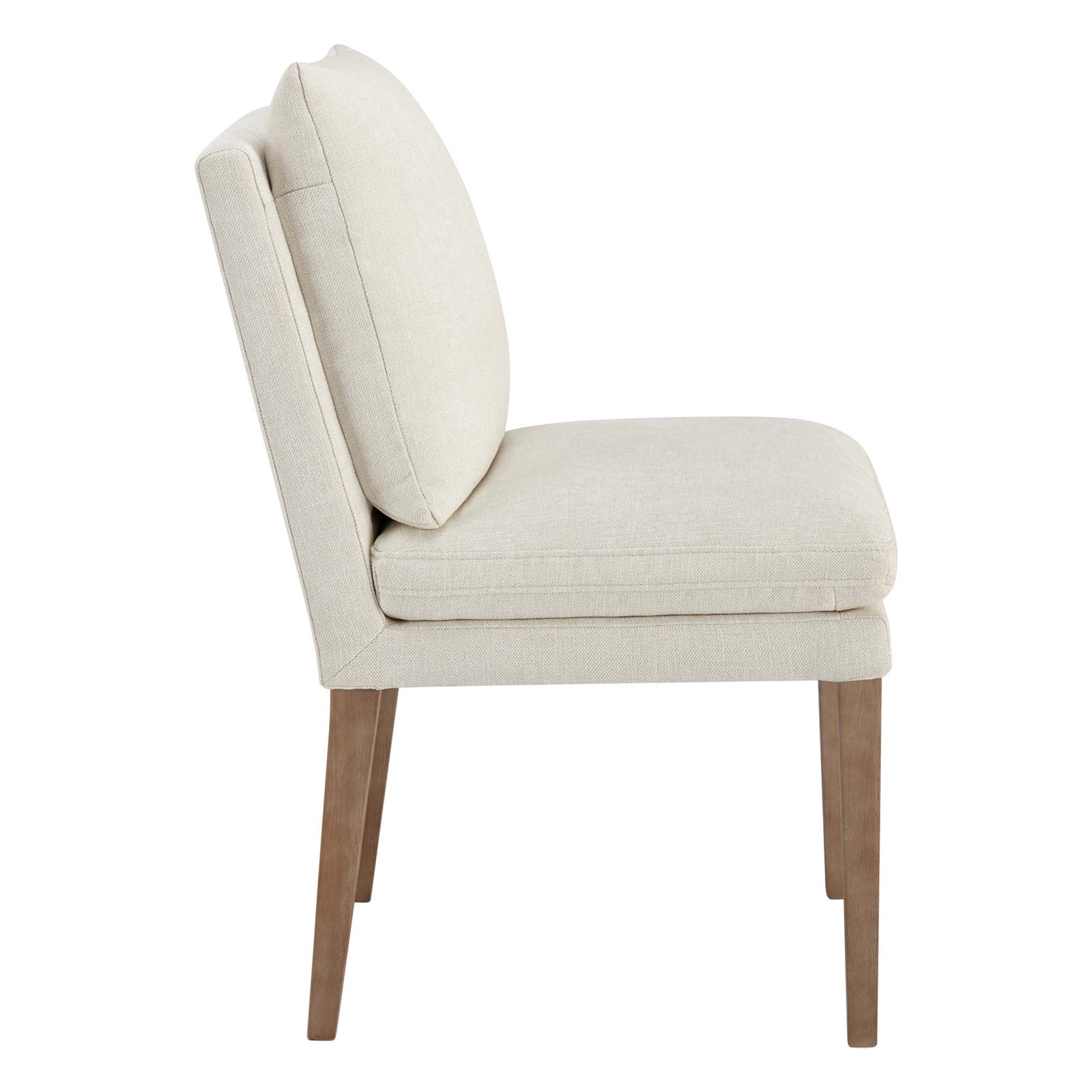 Brinley Pine Dining Chair, Milo Linen Chenille