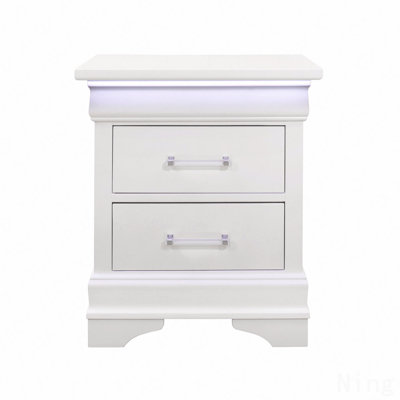 Table de chevet avec DEL