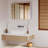 Double Door Wall Mounted Bathroom Mirror