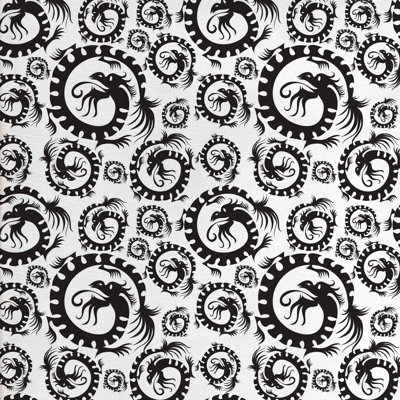 Tissu dragon
