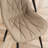 Chardee Tufted Upholstered Dining Chairs Faux Leather Waterproof Side Chair With Metal Frame-304930569