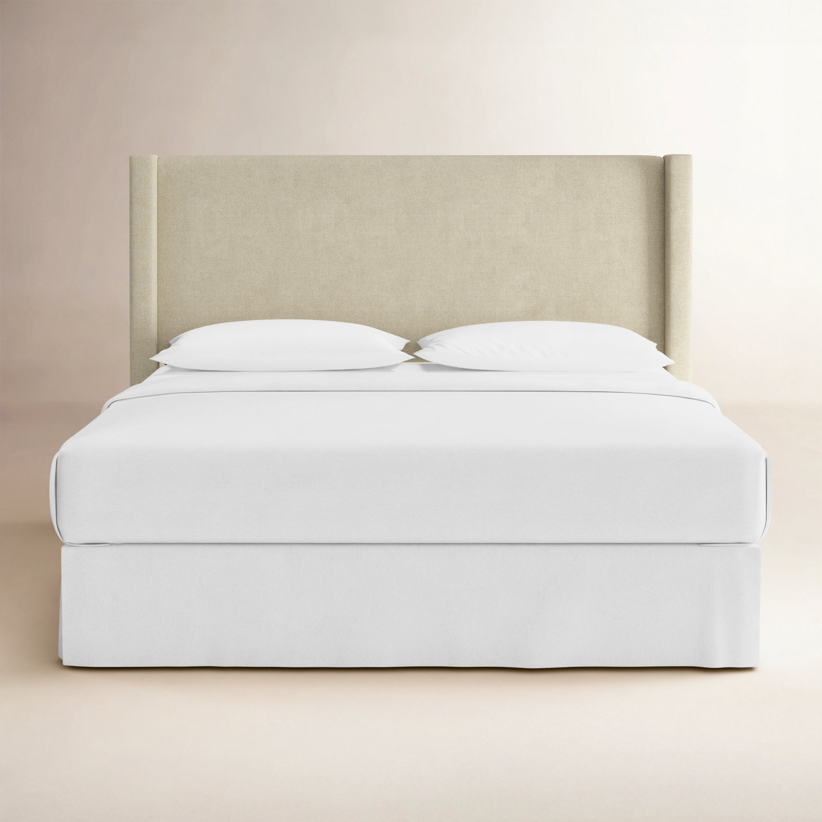 Hanson Pine Headboard, King, Milsap Canvas Sustain® Tweed