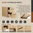 12" Floating Bathroom Vanity Drawer Base