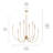 8 - Light Steel Dimmable Classic / Traditional Chandelier-1426489125