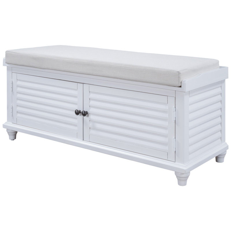 Banc de rangement Fetterman, Blanc
