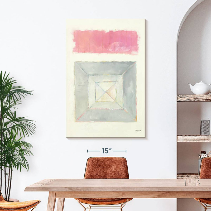 Pale Intersection, 45" H x 30" W