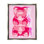 "Modern Gummy Bear" encadré sur bois par Lil 'Rue, impression