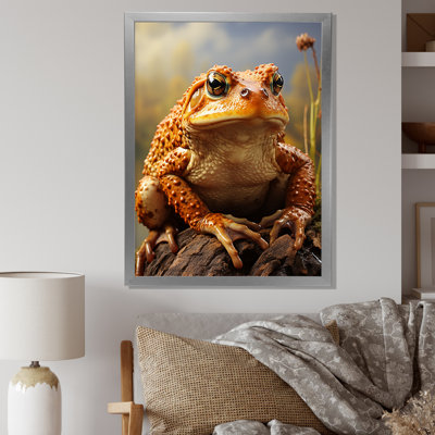 «Classic Frog Portrait I» sur toile