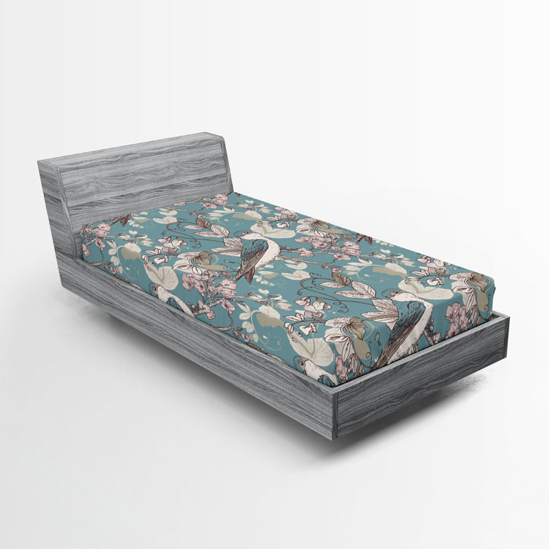 Drap-housse Ambesonne, Twin Fitted Sheet