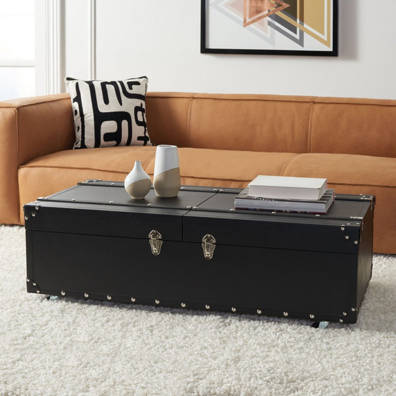 Rocker Single Coffee Table, Black