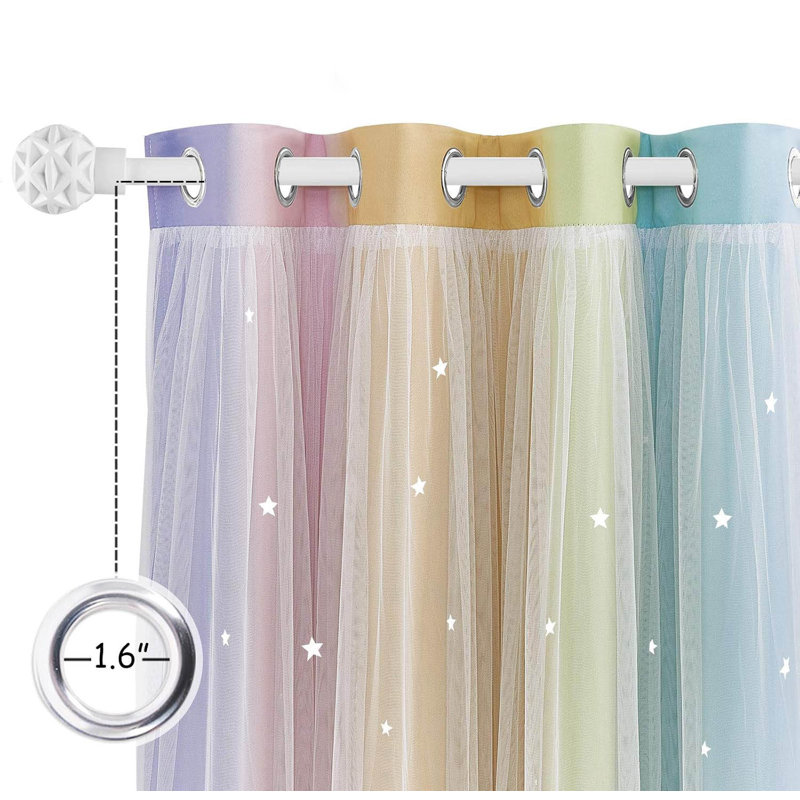 Blackout Curtain, Rainbow