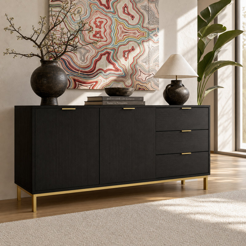 62.9" W x 27.5" H Sideboard
