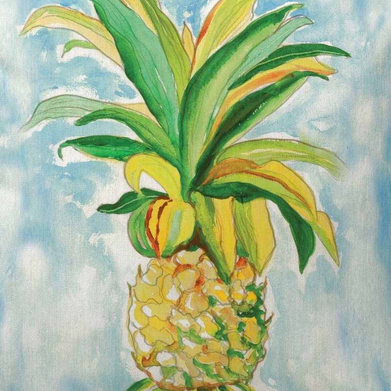 Coussin intérieur/extérieur d’ananas