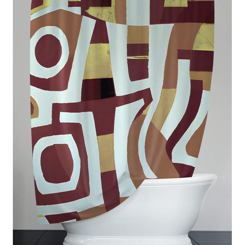 Rideau de douche Cres Cres, H 72 po x l 70 po