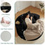Fauteuil d'appoint surdimensionné de 55 po, canapé simple en velours côtelé confortable avec 3 coussins, fauteuil rond rembourré avec assise très large et profonde pour le salon et la chambre à coucher-846089536