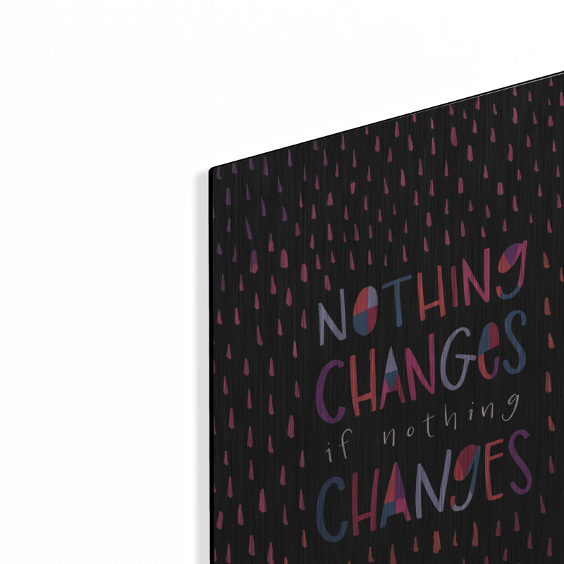 "Rien ne change" par Rachel Nieman, H 16 po x l 12 po