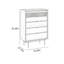 Commode d'appoint American Pure