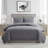 Square 3-Piece Solid Pinsonic Textured Quilt Set-97535291-97535292