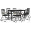 Ensemble repas d'extérieur rectangulaire Catarcio-94196023-94196019