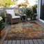 Tapis paprika intérieur / extérieur lavable à la machine Cicel ACN1210-100476252