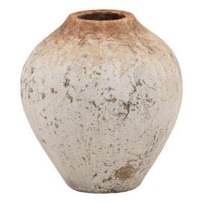 Deacon Vase Antique White