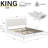 Huntsville 4-Drawer Velvet Upholstered Platform Bed-232083504-242197126