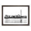The Shard and London Skyline - Picture Frame Painting Print-56712743-56712740