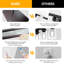Modern LED Chandelier with Adjustable Height and Remote Control Dimming-1783821734