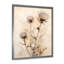 Fleur de chardon beige en sourdine - impressions sur toile chardon-97170734-97170726