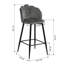 Kindig Upholstered Counter Stool with Metal Frame-1344772127-1344772120