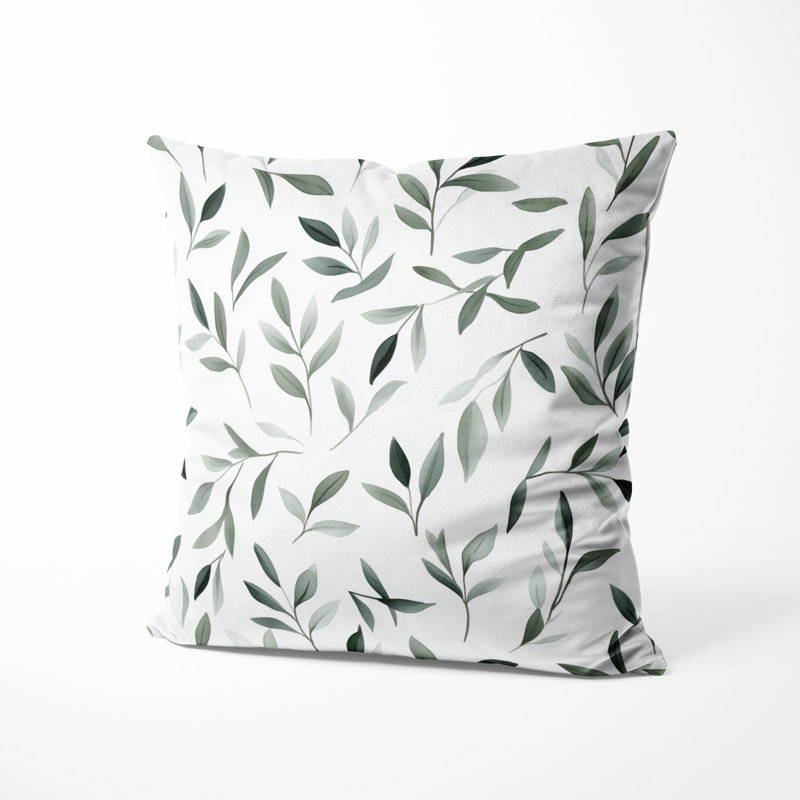 Coussin Floral, H 20 po x l 20 po