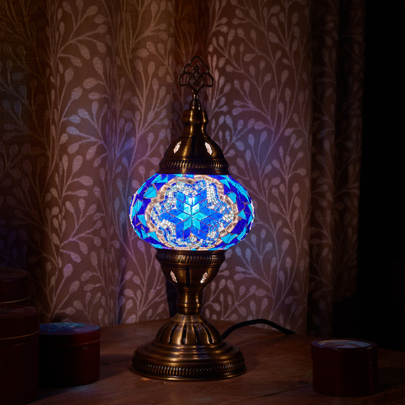 Karlie Metal Lighting Lamp, Blue