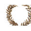 Kotinos 9.5" Wreath on Stand Sculpture