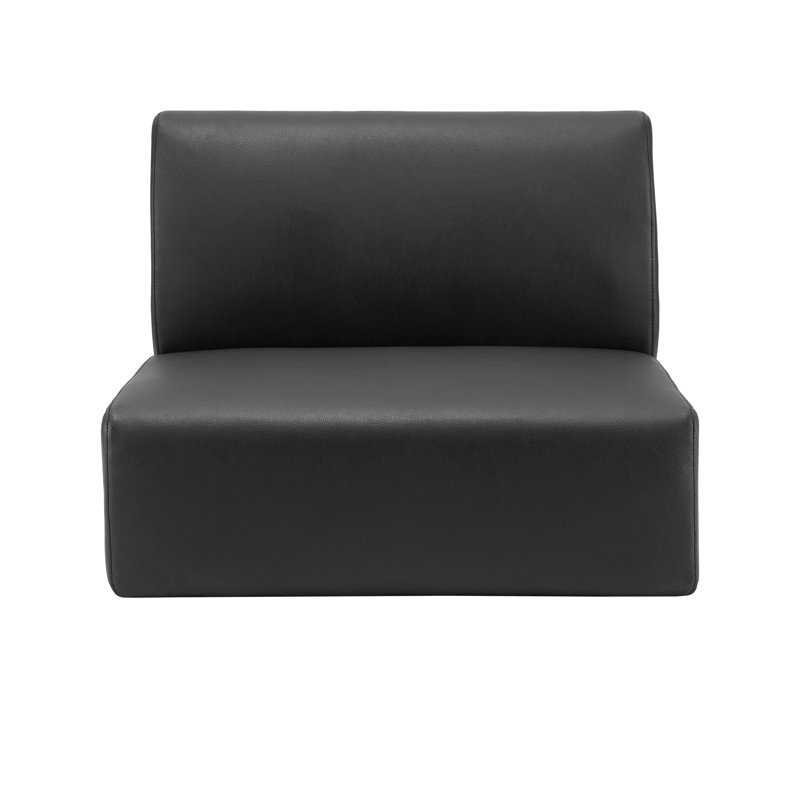 Leather 25.5'' Reception Sofa