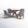 Didmarton 5 Piece Pedestal Table Set
