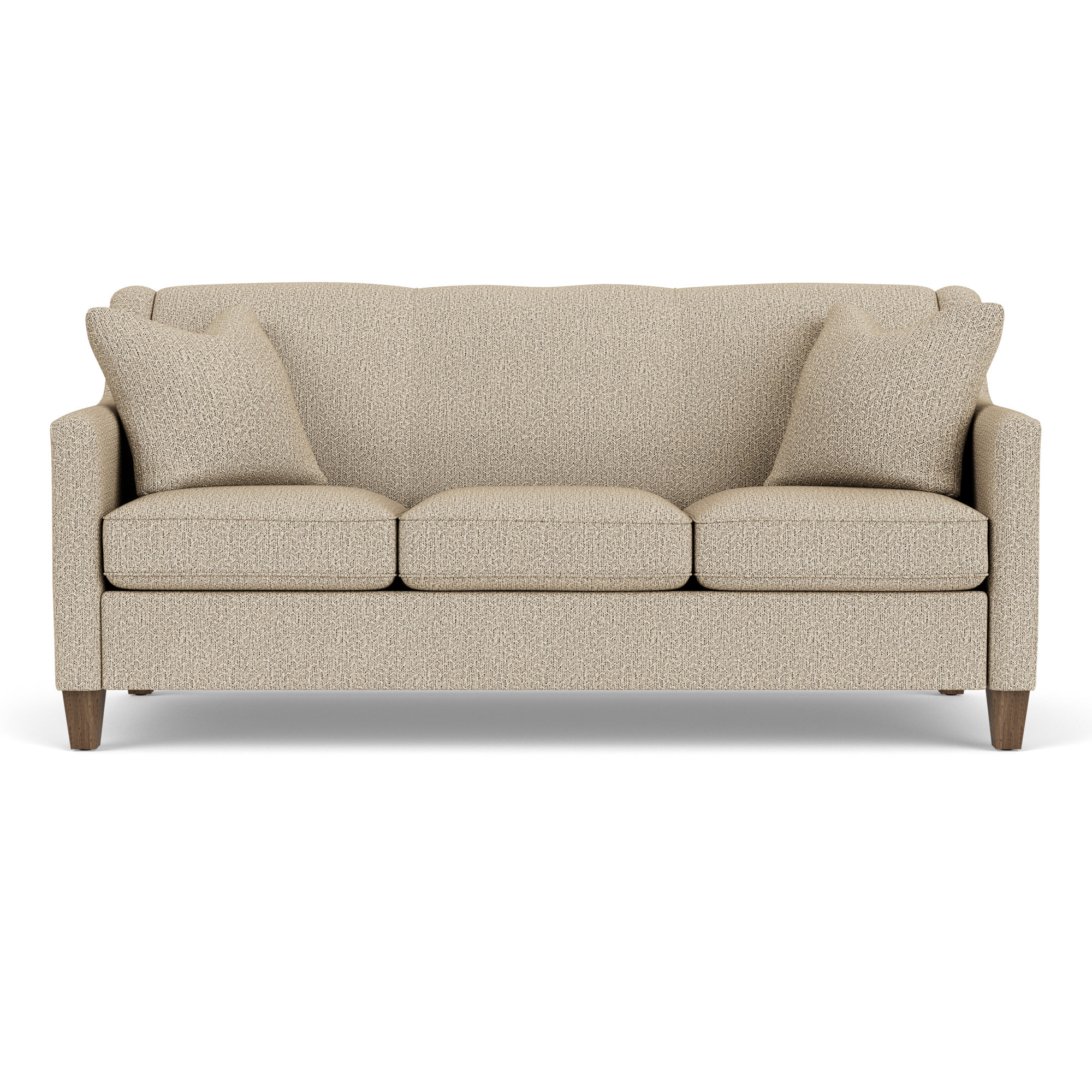 Shorecrest 78'' Upholstered Sofa, Gray Polypropylene/Olefin