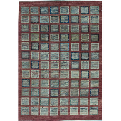 Wool Geometric Indoor Rug
