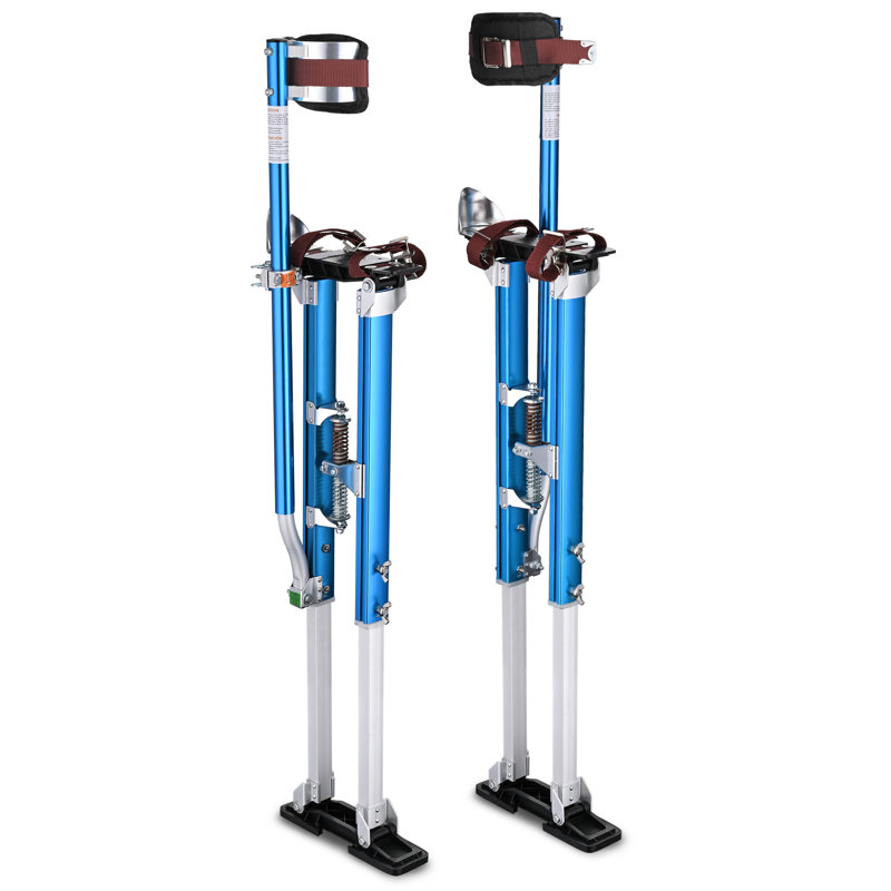 Outils de levage réglables en hauteur sur toiles en aluminium Yescom, Bleu, H 10,83 po x l 4,13 po x P 44,49 po