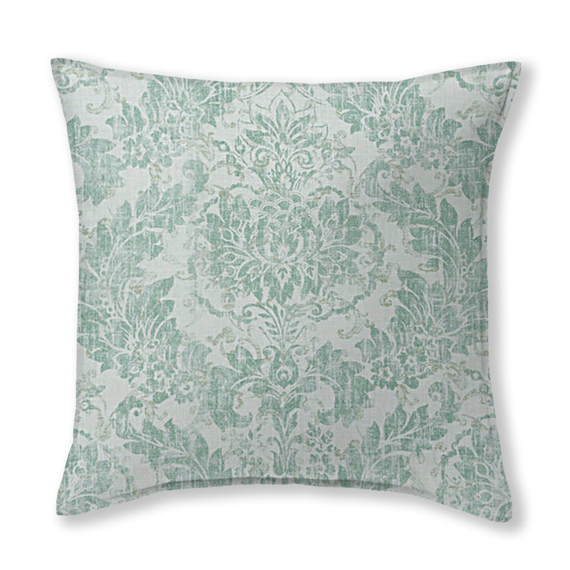 Housse de coussin carrée Bella/insert, 24" X 24", Brume