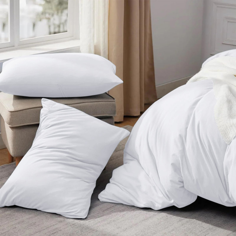 Luxury Microfiber Duvet Cover Set – Soft, Wrinkle-Free, Hotel-Quality Bedding With Pillowcases, White