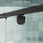 44" - 48" W x 71" H Pivot Swing Semi-Frameless Shower Door with 1/4" (6mm) Crystal Clear Tempered Glass-107686589