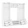 Savanella 4-in-1 Detachable Hall Tree with Storage and 7 Hooks, Multiple Functions Hallway Coat Rack with Storage Drawers and Cabinet
