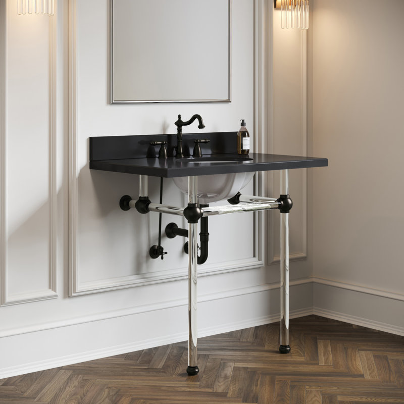 Robinet de salle de bain espacé Kingston, Bronze huilé