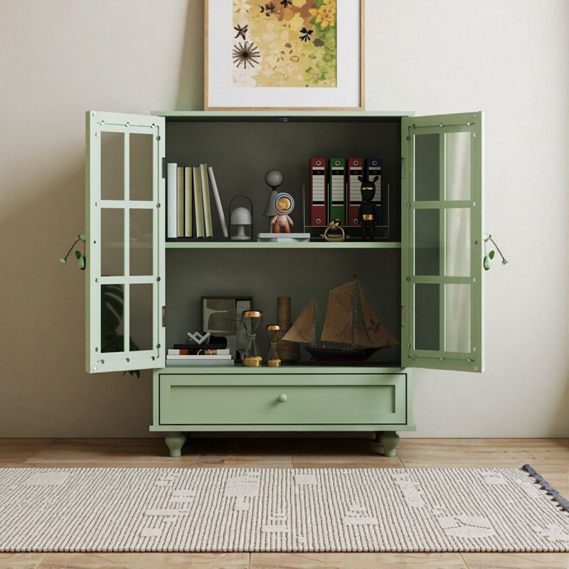 Buffet Minimalist Mint Green, Vert menthe