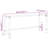 VidaXL Work Bench Frame Matte Black and Matte Red 70.9" x 22.4" x 31.1" Metal