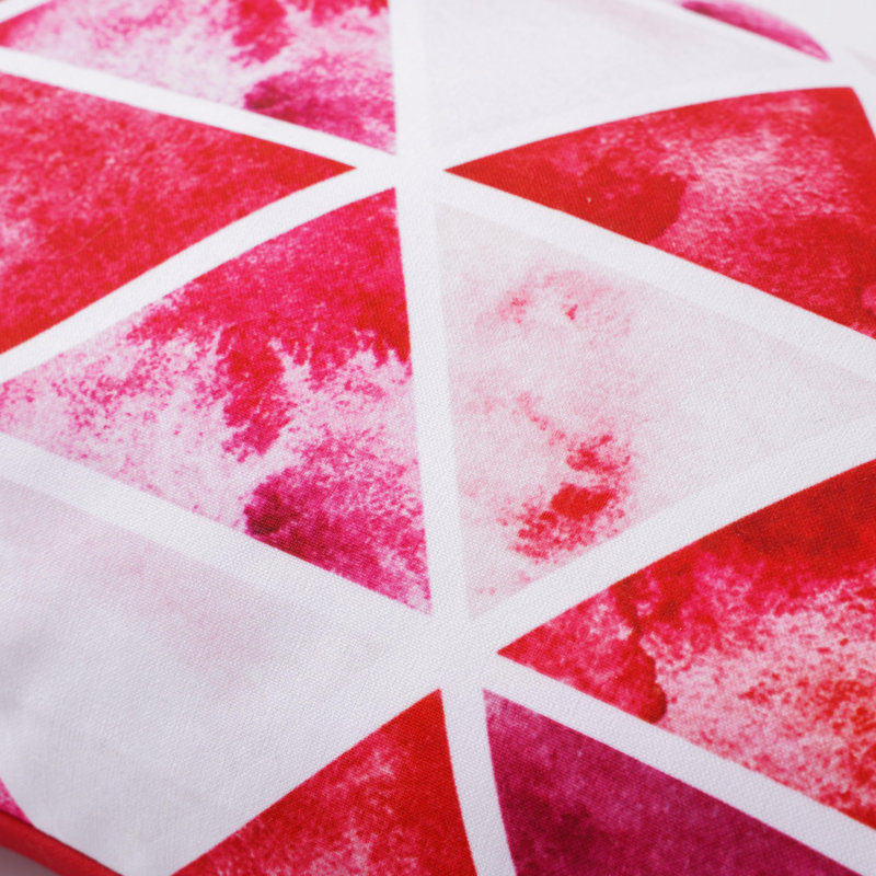 Coussin lombaire d'extérieur rouge