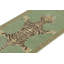 Distressed Homage Handmade Kilim Wool Animal Print Area Rug-190155052