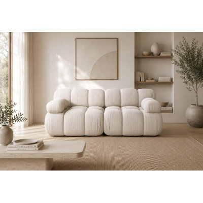 2 Seater Velvet Settee